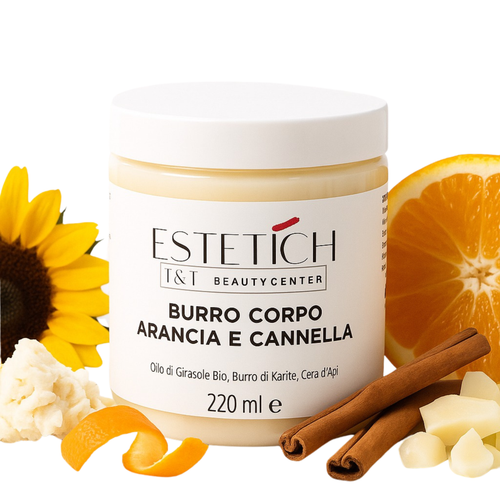 Burro Corpo Arancia e Cannella - 220 ML