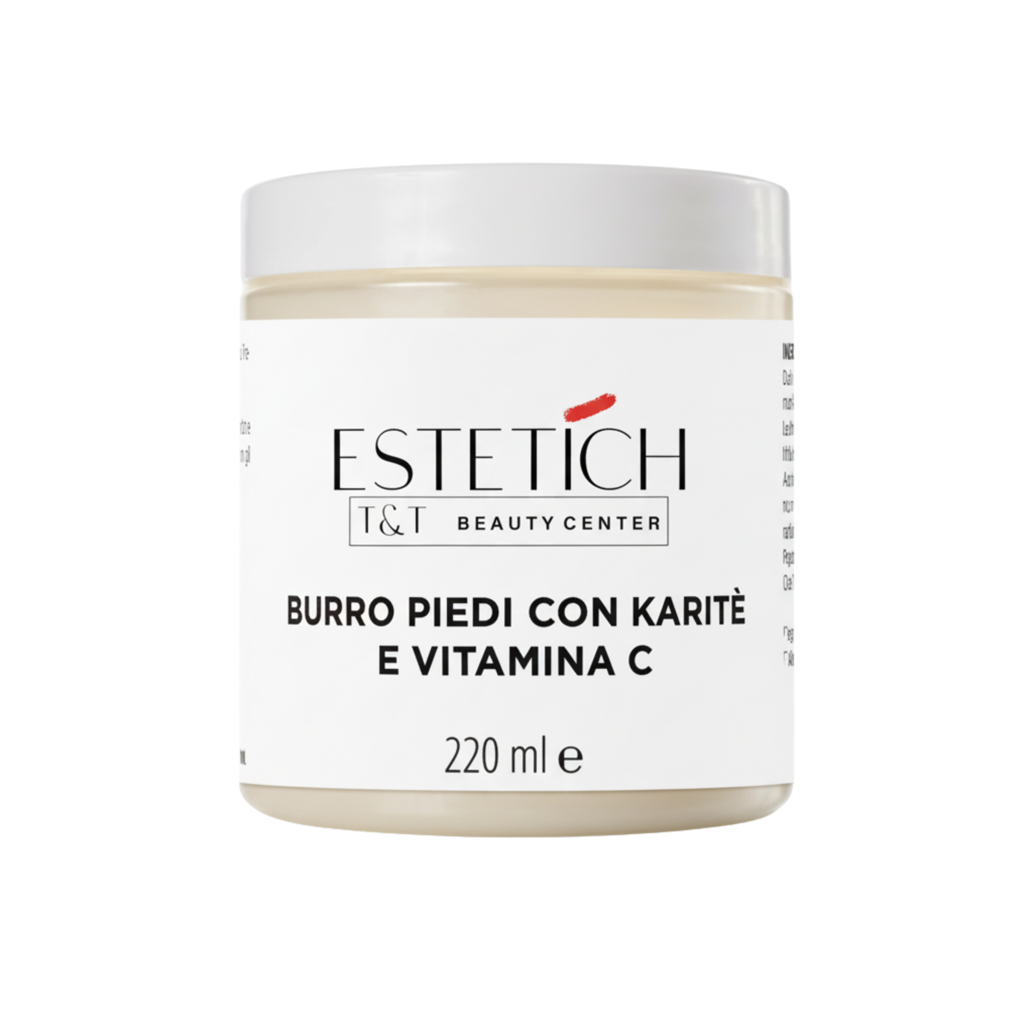Burro Piedi con Vitamina C e Karitè - 220ML