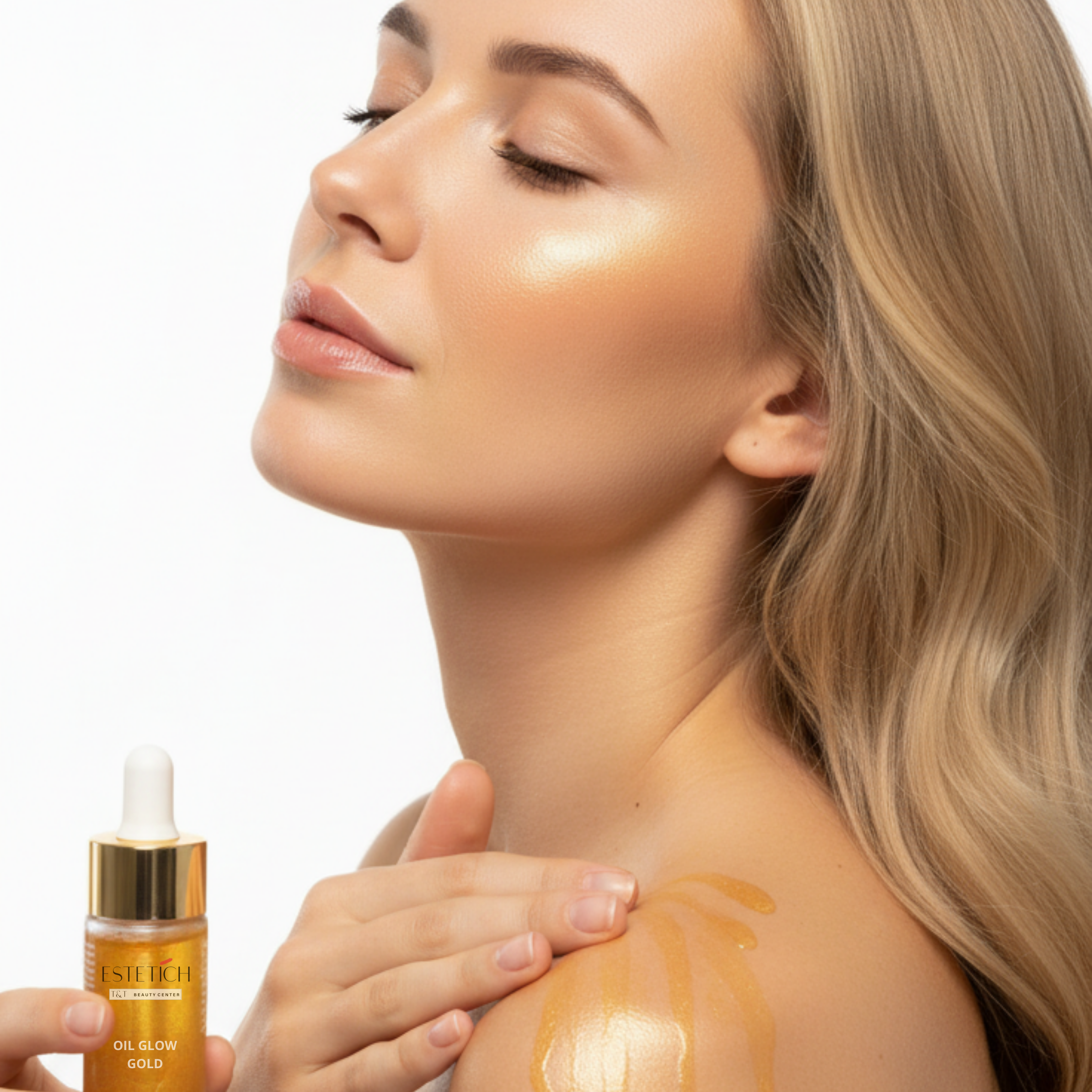 Oil Glow Gold Viso, Corpo & Capelli - 15 ML